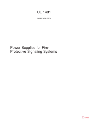 UL 1481 PDF UL 1481 PDF
